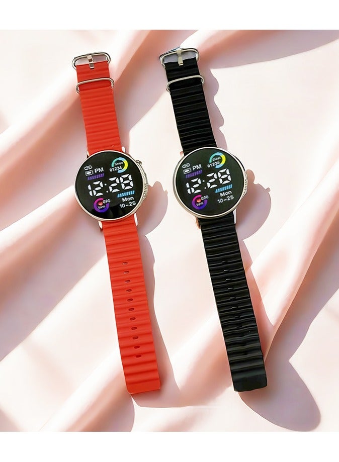 Children's Digital Watch Multifunctional Waterproof Electronic Watch Alarm Chronograph Luminous Sports Watch - Image 2